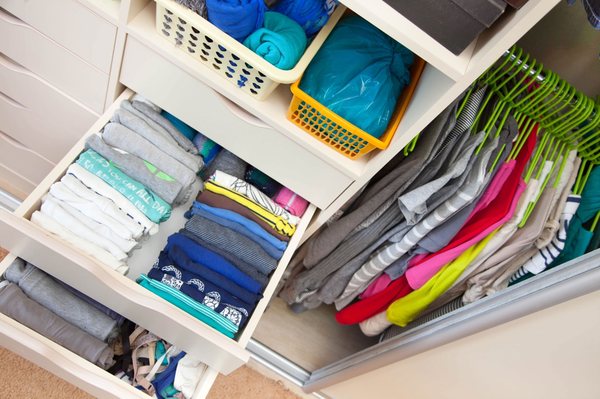 File folding makes all the difference in limited space!