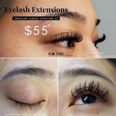 Eyelash extensions