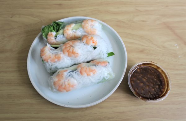 Shrimp summer rolls - excellent