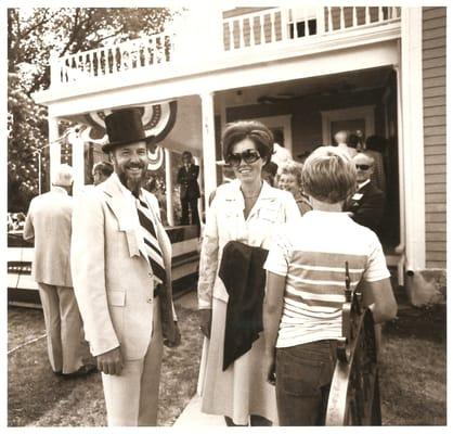 dedication of the Volstead house