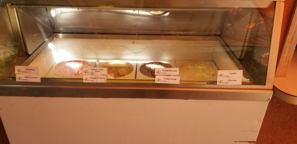 8 flavors available (Liks Ice Cream)