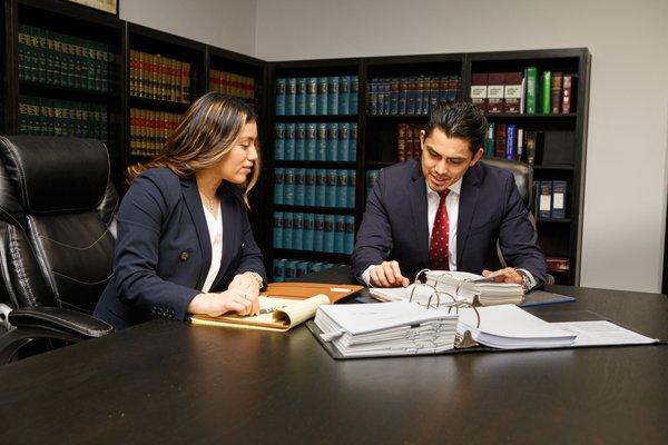 Founder and Principal Trial Attorney, Kenny S. Ramirez and Attorney, Sharon P. Ramirez