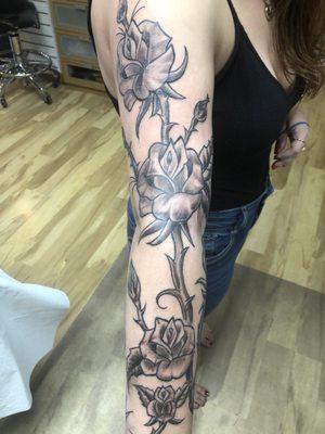 Rose sleeve