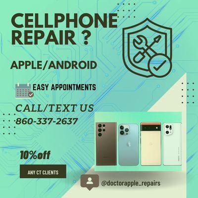 You phone is broken? Call/Text us now