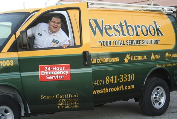 Look for our green and yellow service vans in your neighborhood!