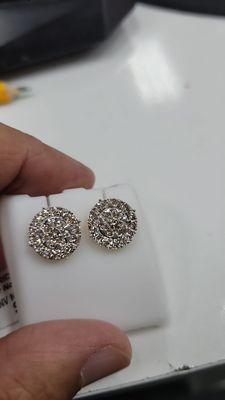 Diamond earrings