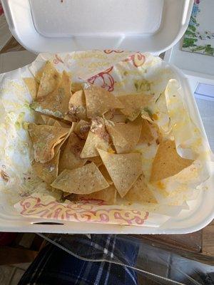 Supposed to be carne asada nachos.