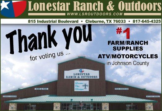 Lonestar Ranch & Outdoors is #1!