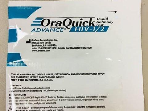 Oraquick HIV Test