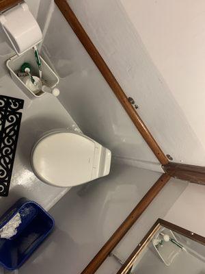 The bathroom