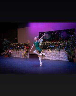 Tinker Bell in our spring show