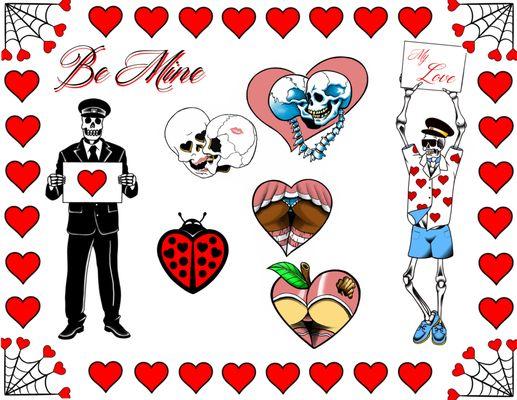 Valentine's Day Flash Sheet