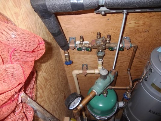 Backflow preventer installation