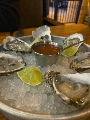 Oysters! Yum!