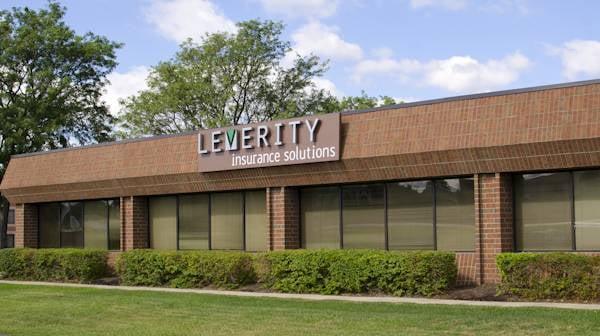 Leverity Insurance Group, located in Beachwood, just off I-271 and Chagrin