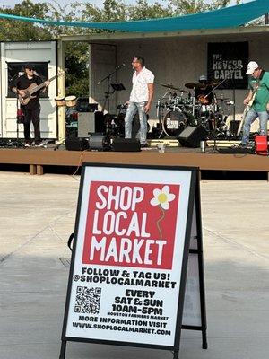 Houston Farmers Market Wednesday Live Music