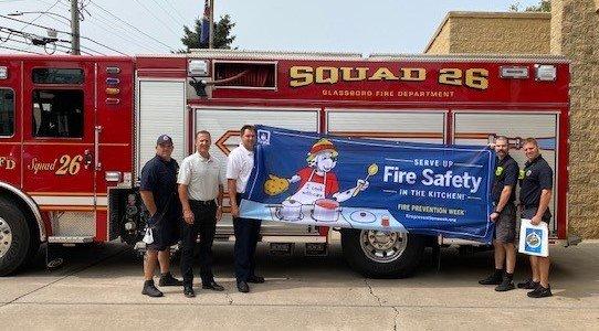 National Fire Prevention Week lunch for Glassboro Fire Department 2020