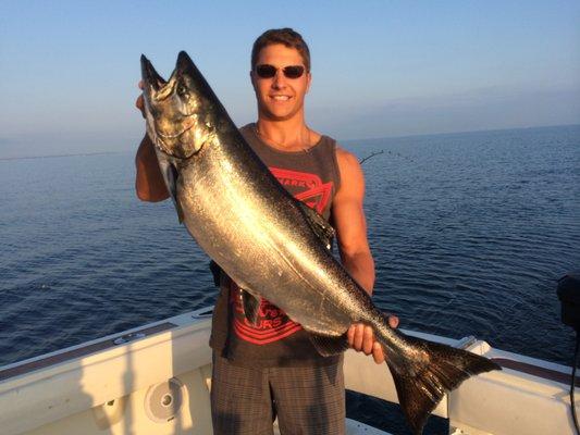 Peter with King  Salmon