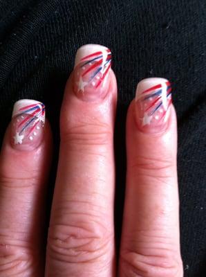 I love my nails for the holiday.