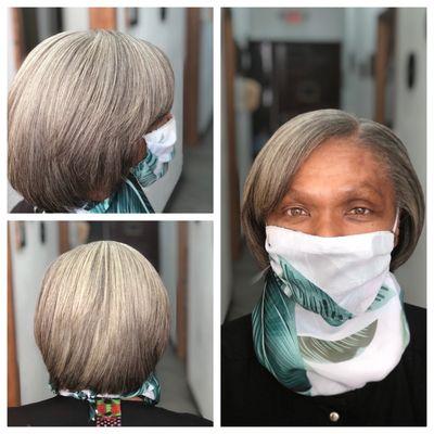 KeraComplex Treatment /Cut and Style by Stephanie