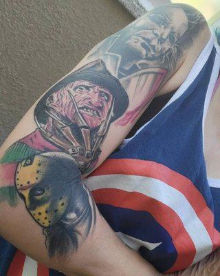 Horror movie killers tattoo