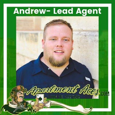 Our lead agent Andrew and awesome free apartment locator! Licensed realtor and family man.