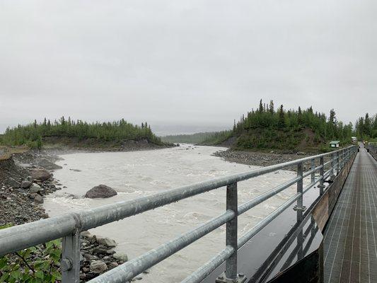 View from the bridge.