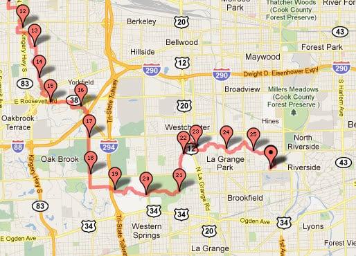 SCGT - Southern portion - Mile 12 to 26