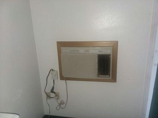 Loud air conditioner falling apart