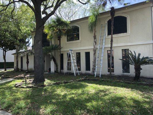 Complete gut-out renovation on this gorgeous home in Mayerland after the flood.