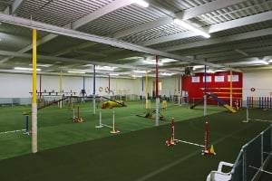 Main agility room