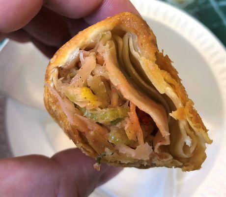 Inside Golden Star's Egg Roll