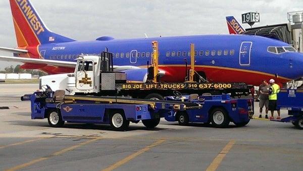 Spotted: Big Joe getting their two checked bags for free.