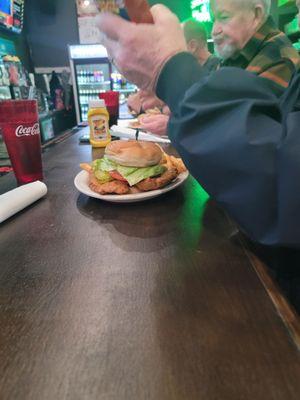 Tenderloin sandwich