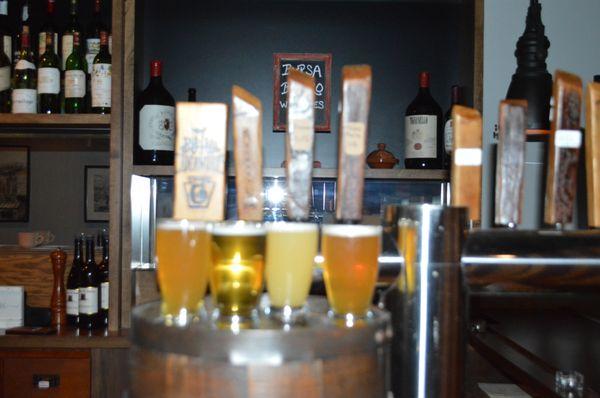 Beer Tasting in Byrsa Bistro Kennett