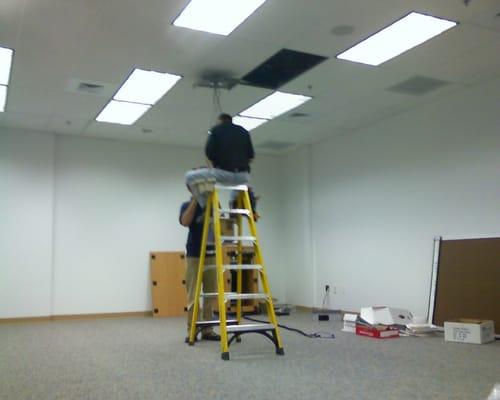 Classroom Audio/ Video system installation.