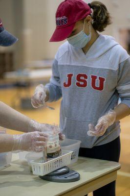 We packed 15,000 shelf-stable meals that are being deployed to hungry, men, women and children in Rwanda