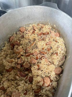 Chicken and sausage jambalaya