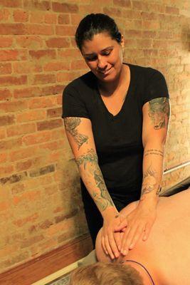 Maria, owner, licensed massage therapist