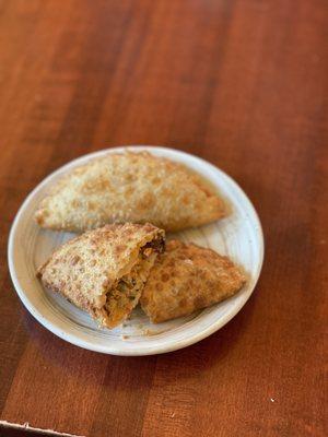 Beef Empanada and Chicken Empanda