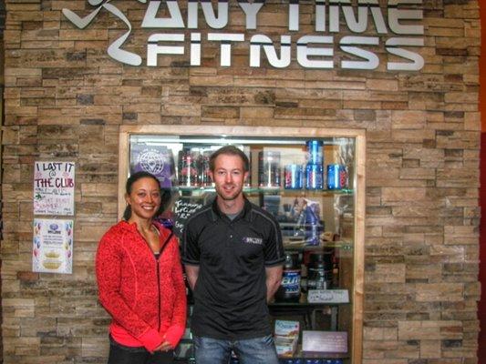 Staff at Anytime Fitness Virginia, MN.