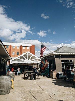 Outdoor seating