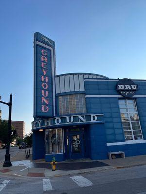 Cool Old Greyhound Station