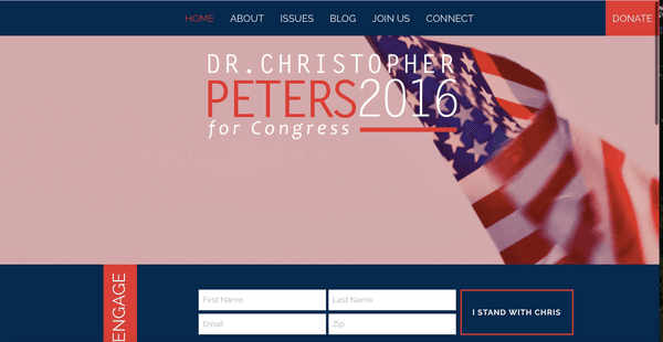 Dr. Christopher Peters for Congress 
 https://drpetersforiowa.com/