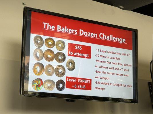 Bagel challenge