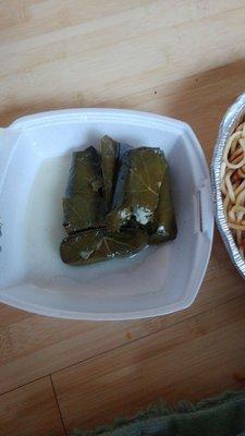 Grape leaves