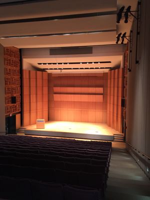 Evans Hall, where recitals are held.