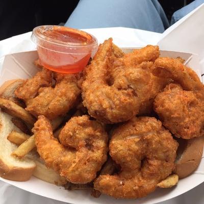 Some of the best shrimp! The thai inspired dipping sauce was really good too.