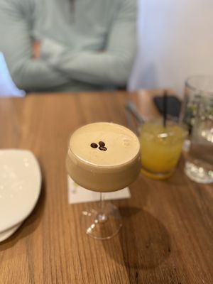 Espresso martini is phenomenal