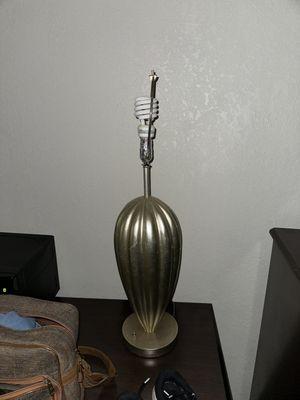 One of the 2 lamps